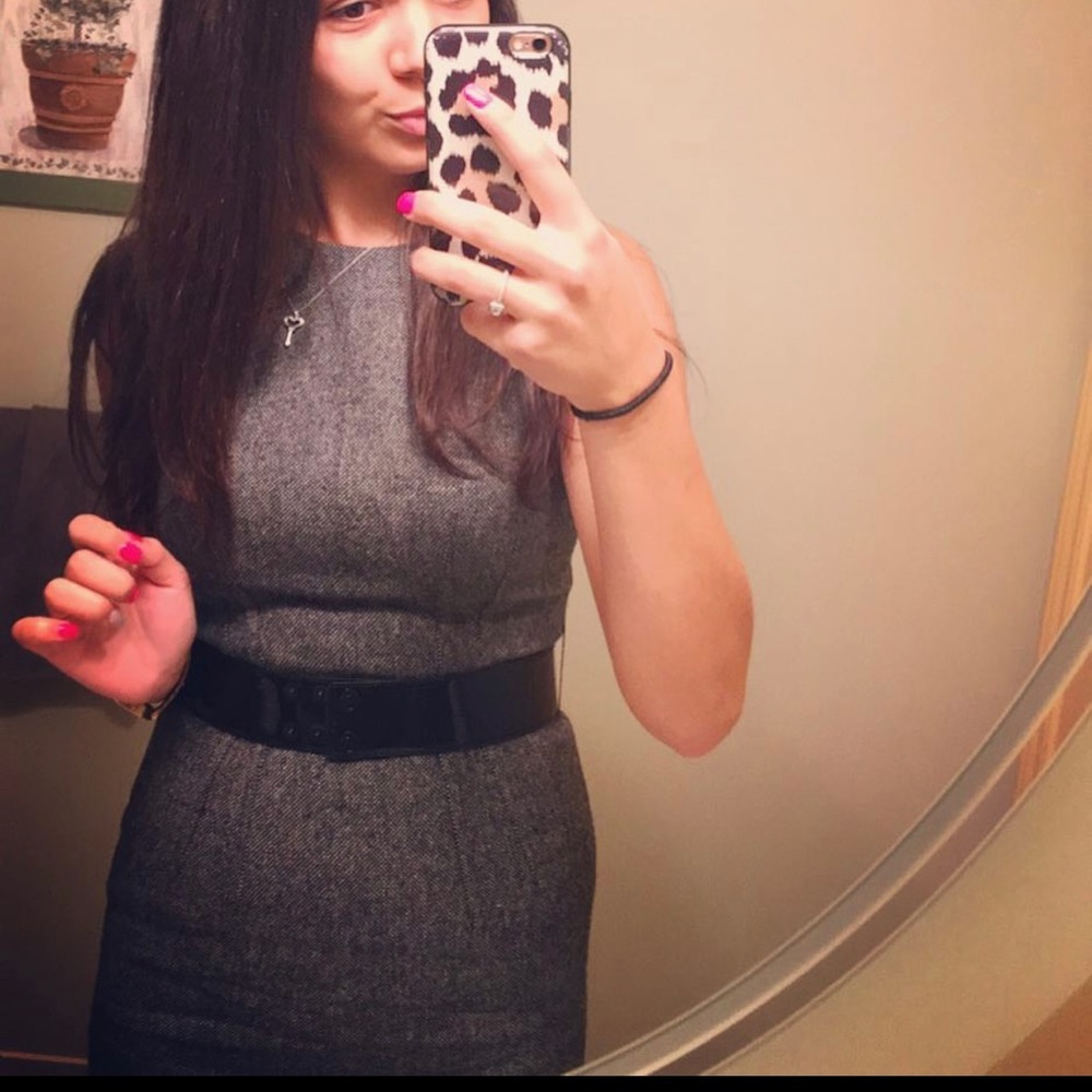 Wool dress